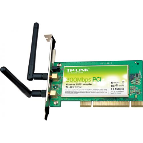 CARD WIFI PCI TL-WN851N 300MBPS,  ADAPTER TL-WN851N, BÁN CARD TL-WN851N